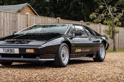 Lot 15 - 1980 Lotus Esprit 'Essex' Turbo Active Suspension