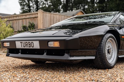 Lot 15 - 1980 Lotus Esprit 'Essex' Turbo Active Suspension