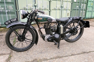 Lot 256 - 1934 BSA B2