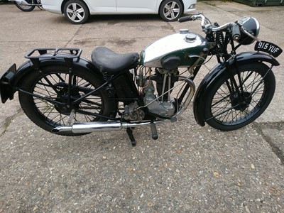 Lot 256 - 1934 BSA B2