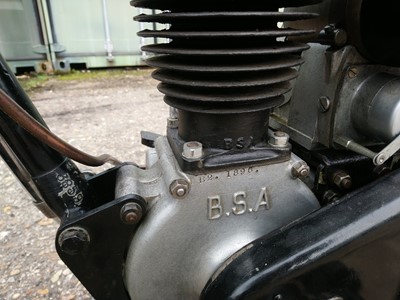 Lot 256 - 1934 BSA B2