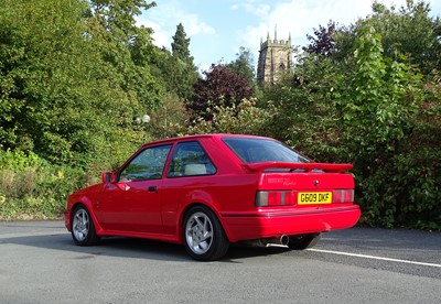 Lot 127 - 1989 Ford Escort RS Turbo