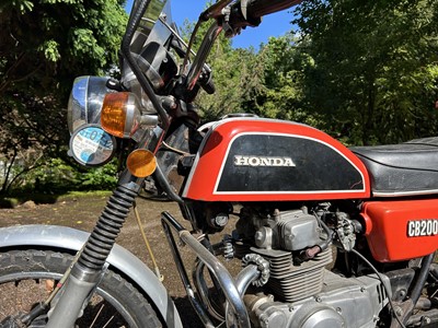 Lot 398 - 1976 Honda CB200