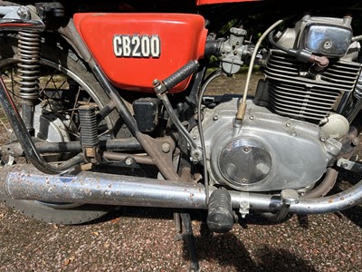 Lot 398 - 1976 Honda CB200