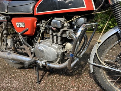 Lot 398 - 1976 Honda CB200