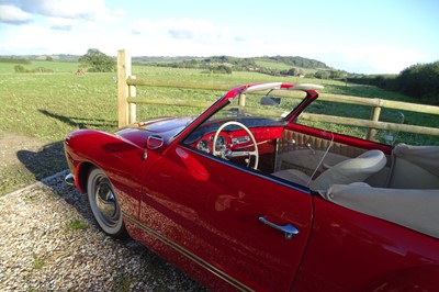 Lot 133 - 1962 VW Karmann Ghia 1200 Cabriolet