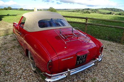 Lot 133 - 1962 VW Karmann Ghia 1200 Cabriolet