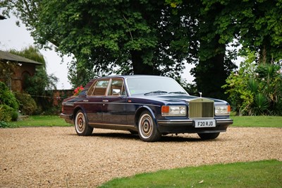 Lot 7 - 1988 Rolls-Royce Silver Spirit