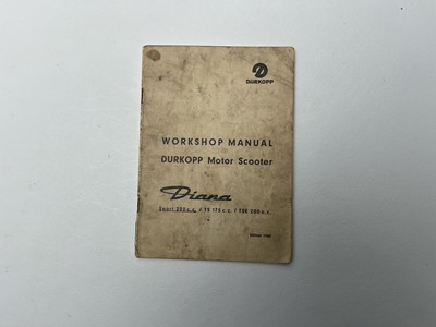 Lot 141 - 1960 Durkopp Diana Sport Mk1