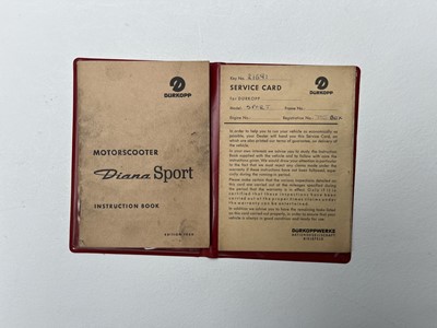 Lot 141 - 1960 Durkopp Diana Sport Mk1