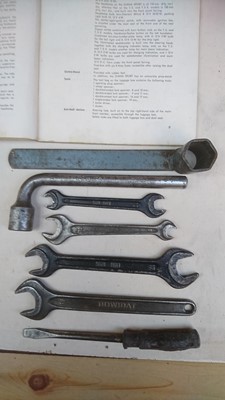 Lot 133 - 1954-62 Durkopp Diana Sport Parts, Special Tools & Manuals