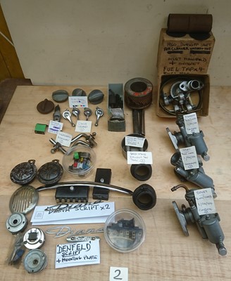 Lot 133 - 1954-62 Durkopp Diana Sport Parts, Special Tools & Manuals