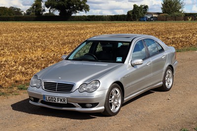 Lot 75 - 2002 Mercedes-Benz C32 AMG