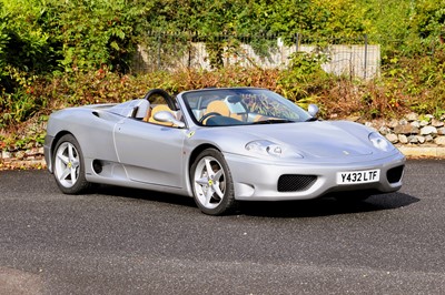 Lot 13 - 2001 Ferrari 360 Spider