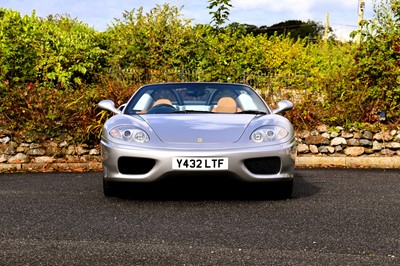 Lot 13 - 2001 Ferrari 360 Spider