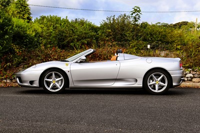 Lot 13 - 2001 Ferrari 360 Spider