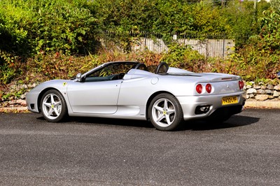 Lot 13 - 2001 Ferrari 360 Spider