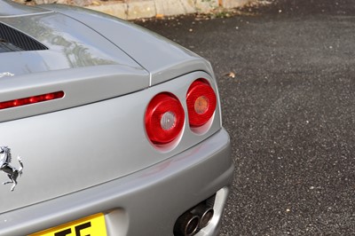 Lot 13 - 2001 Ferrari 360 Spider