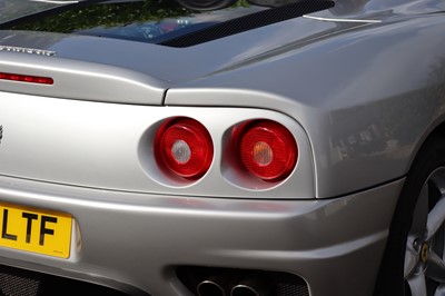 Lot 13 - 2001 Ferrari 360 Spider