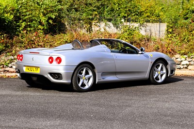 Lot 13 - 2001 Ferrari 360 Spider