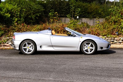 Lot 13 - 2001 Ferrari 360 Spider