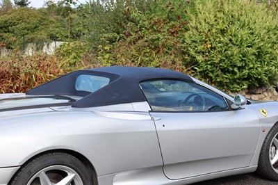 Lot 13 - 2001 Ferrari 360 Spider