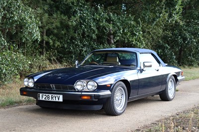 Lot 148 - 1989 Jaguar XJ-S V12 Convertible