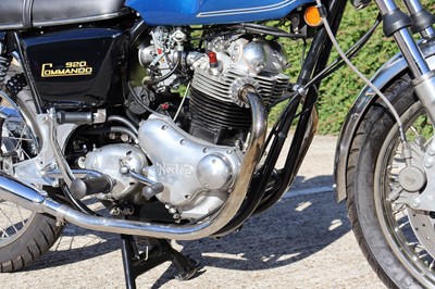 Lot 362 - 1974 Norton Commando 920