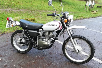 Lot 1975 Honda XL250 Motorsport