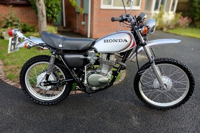 Lot 1975 Honda XL250 Motorsport