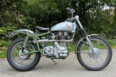 Lot 1957 Royal Enfield Bullet Trials Replica