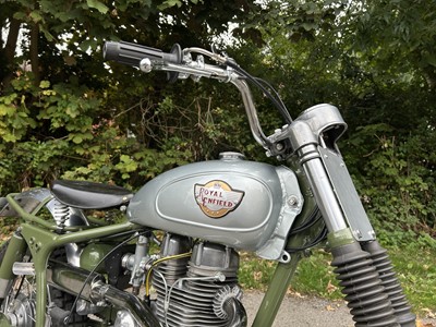 Lot 1957 Royal Enfield Bullet Trials Replica