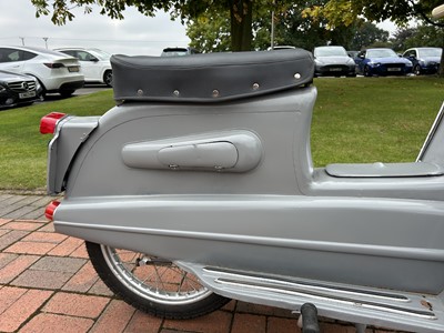 Lot c.1950s Dunkley Whippet S65 Scooter