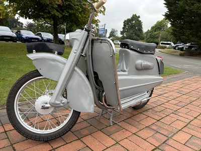 Lot c.1950s Dunkley Whippet S65 Scooter