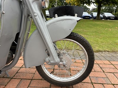 Lot c.1950s Dunkley Whippet S65 Scooter