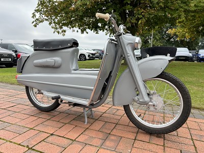 Lot c.1950s Dunkley Whippet S65 Scooter