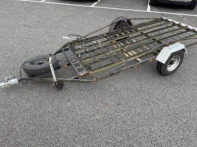 Lot 417 - Motorcycle Trailer