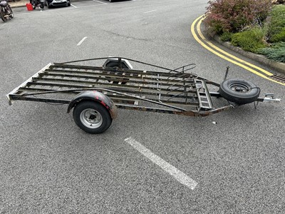 Lot 417 - Motorcycle Trailer