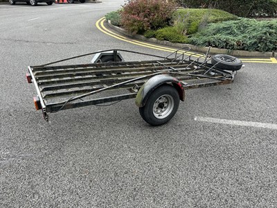 Lot 417 - Motorcycle Trailer