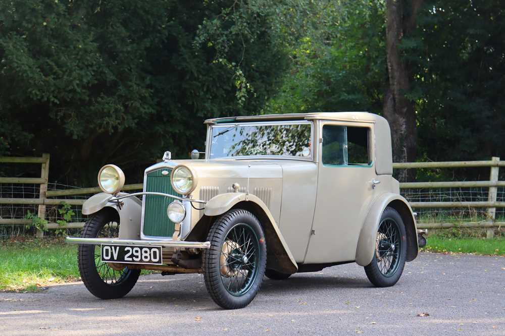 Lot 94 - 1931 Wolseley Hornet Sportsman Coupe