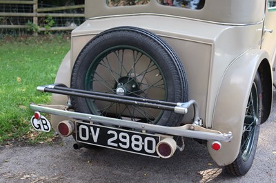 Lot 94 - 1931 Wolseley Hornet Sportsman Coupe