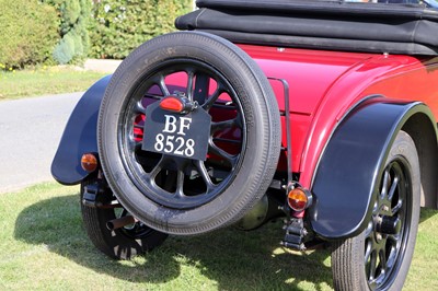 Lot 31 - 1927 Riley Nine Two-Seater Tourer with Dickey