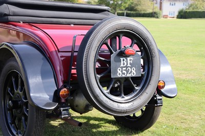 Lot 31 - 1927 Riley Nine Two-Seater Tourer with Dickey