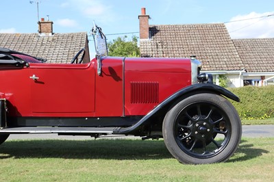 Lot 31 - 1927 Riley Nine Two-Seater Tourer with Dickey