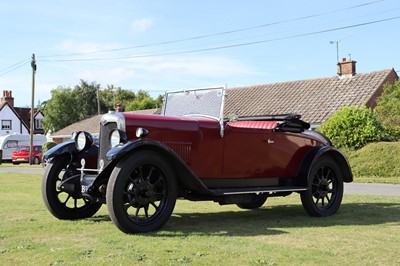 Lot 31 - 1927 Riley Nine Two-Seater Tourer with Dickey