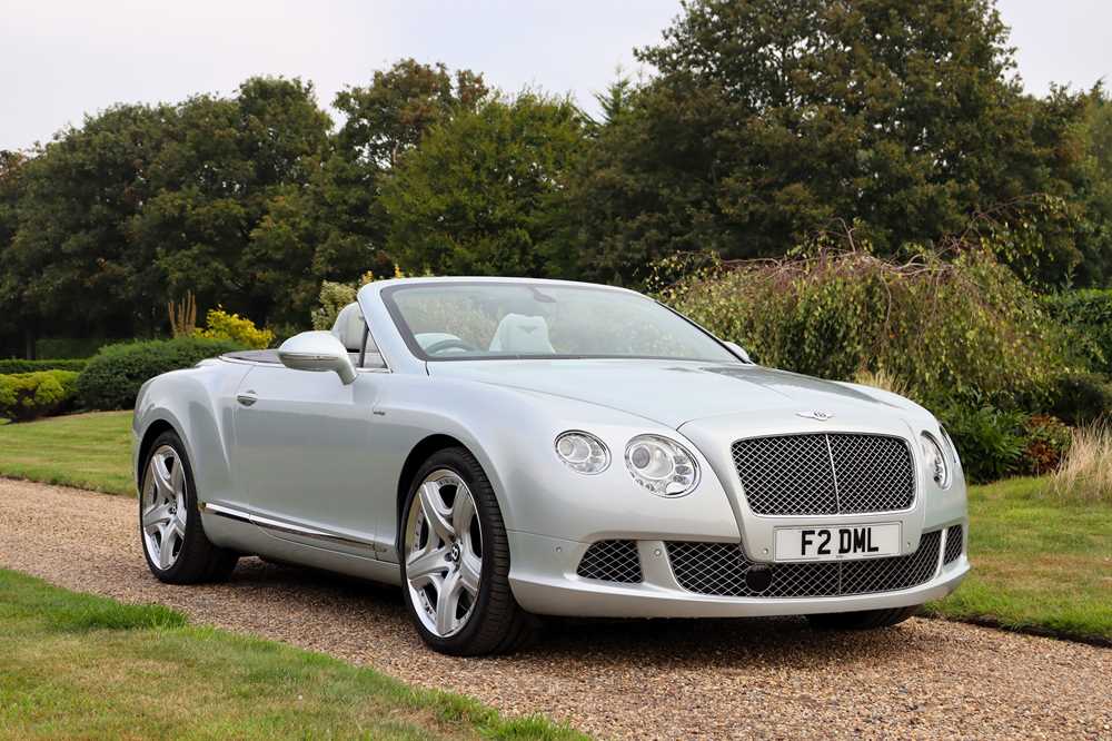 Lot 71 - 2012 Bentley Continental GTC Breeze Brunel Special Edition