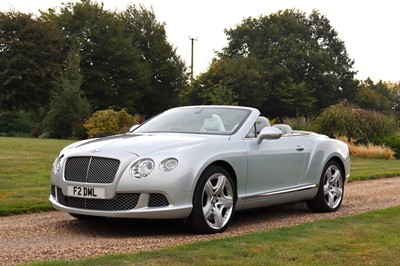 Lot 71 - 2012 Bentley Continental GTC Breeze Brunel Special Edition