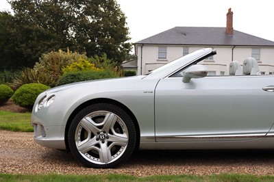 Lot 71 - 2012 Bentley Continental GTC Breeze Brunel Special Edition