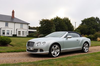 Lot 71 - 2012 Bentley Continental GTC Breeze Brunel Special Edition