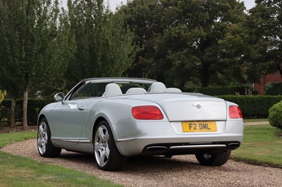 Lot 71 - 2012 Bentley Continental GTC Breeze Brunel Special Edition